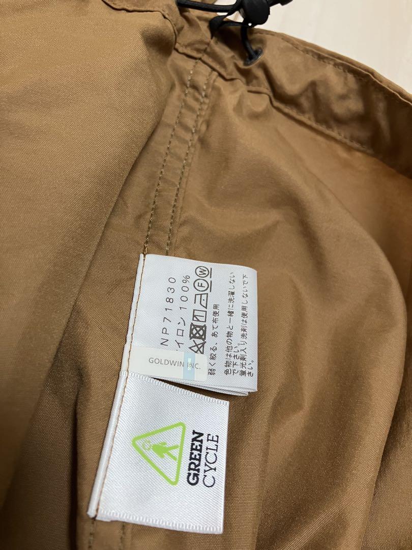 値下不可 ノースフェイス コンパクトジャケット Mサイズ ブラウン
