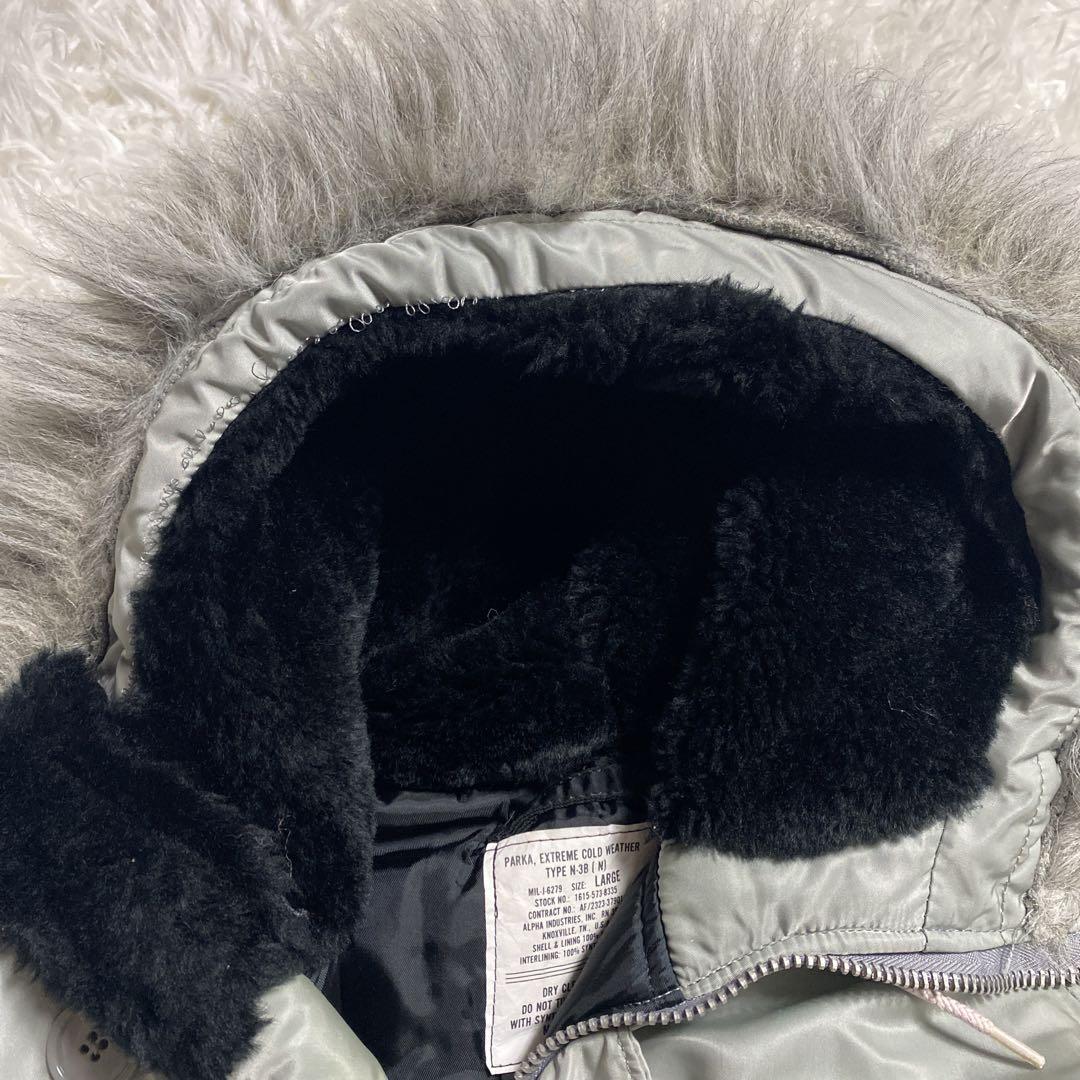 ALPHA INDUSTRIES USA製 N-3B フライトジャケット L