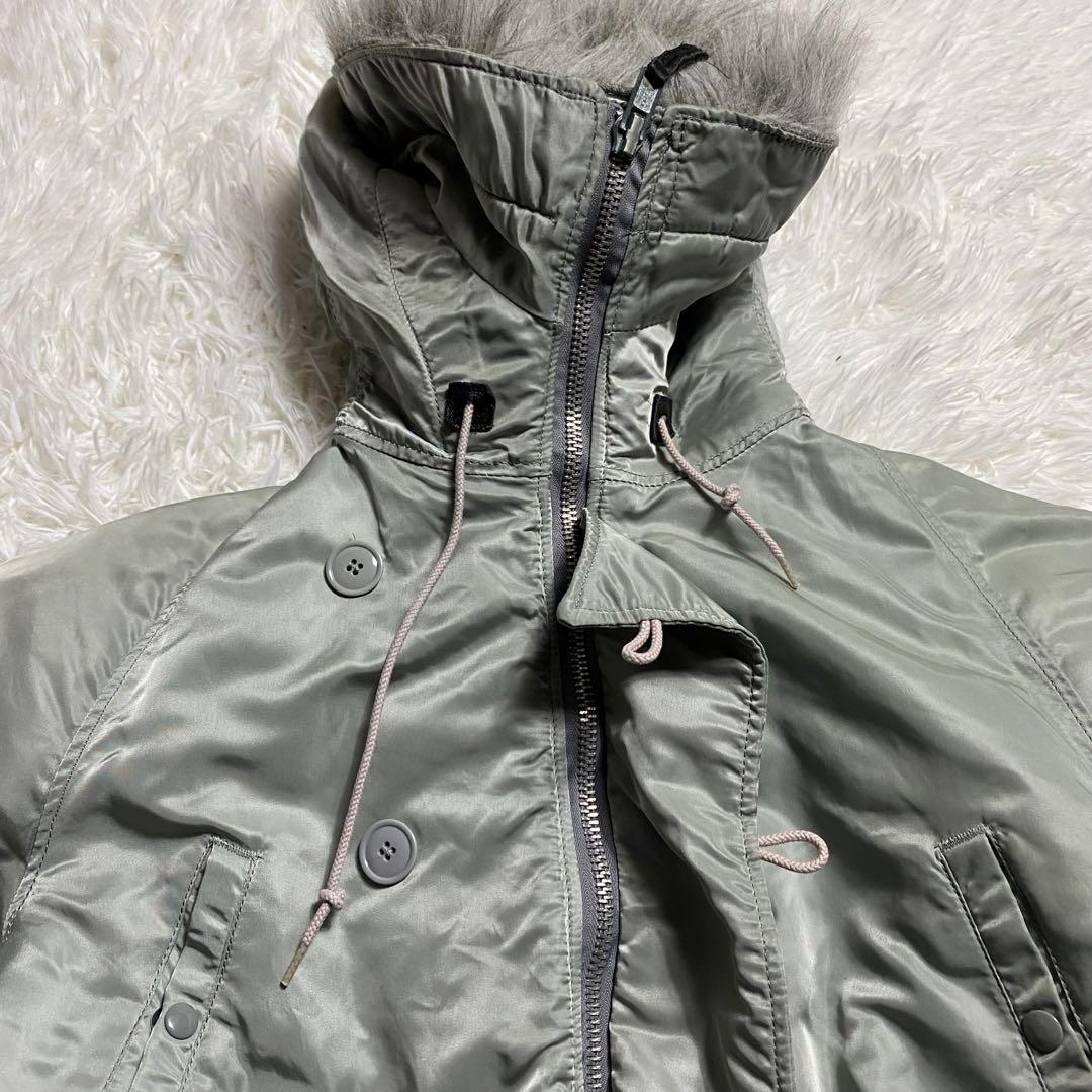 ALPHA INDUSTRIES USA製 N-3B フライトジャケット L