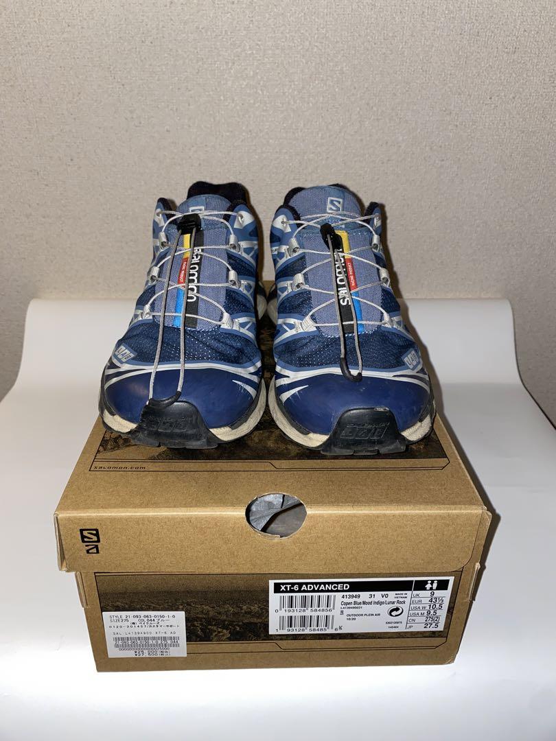 靴 salomon xt-6 27.5