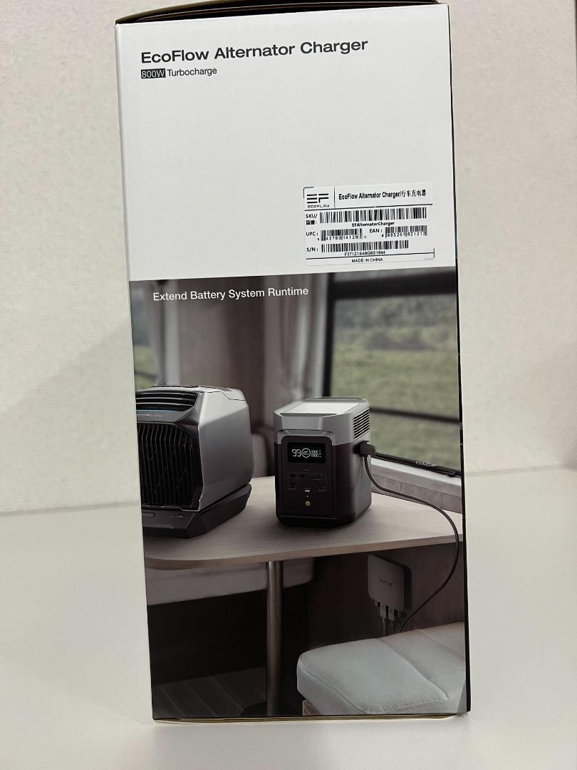 新品未開封 EcoFlow Alternator Chareger メーカー保証 新品未開封 EcoFlow Alternator Chareger メーカー保証