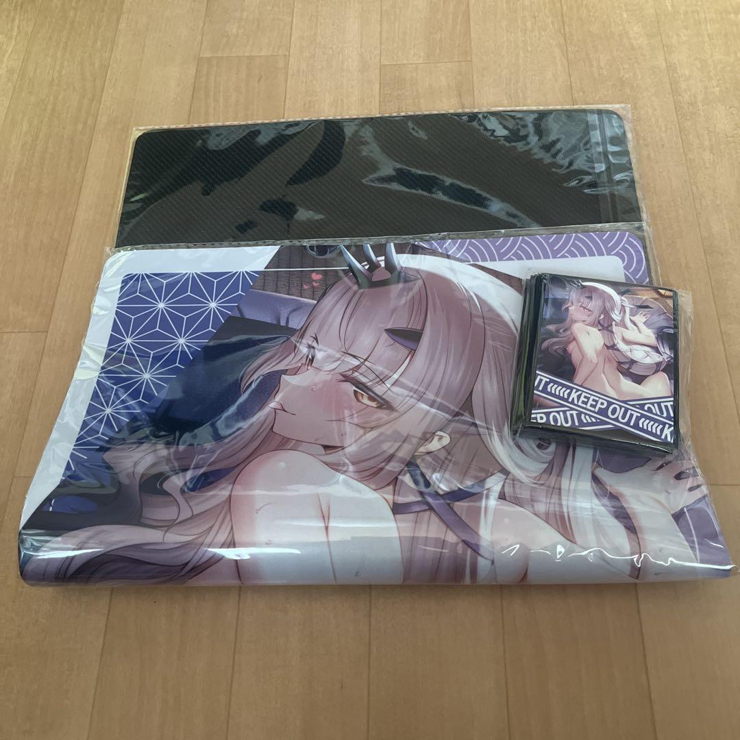 ミッドナイトブルー　mだsたろう スリーブ プレイマット FGO メリジューヌ