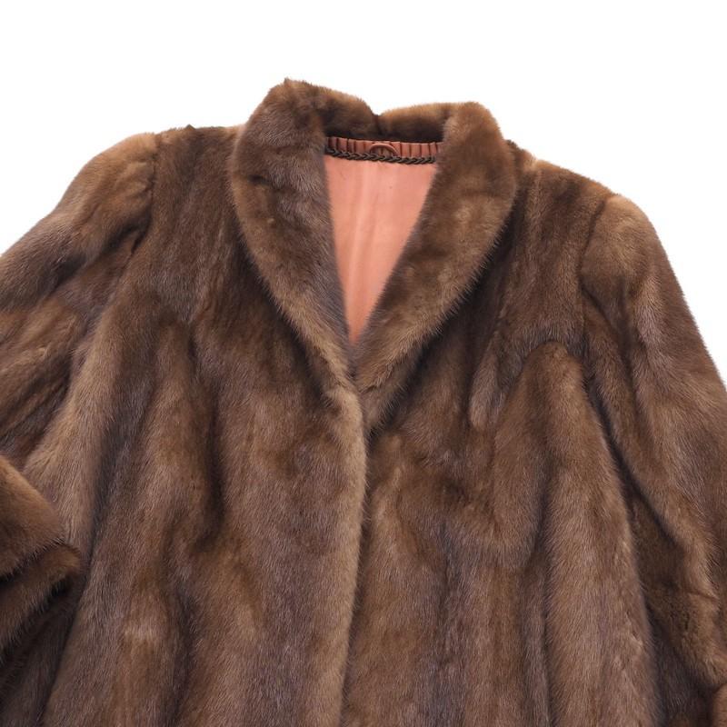日本全国送料無料商品 特集 ファーコート ミンク サガミンク MINK SAGA 毛皮 13 ブラウン系 ジャケット・アウター
