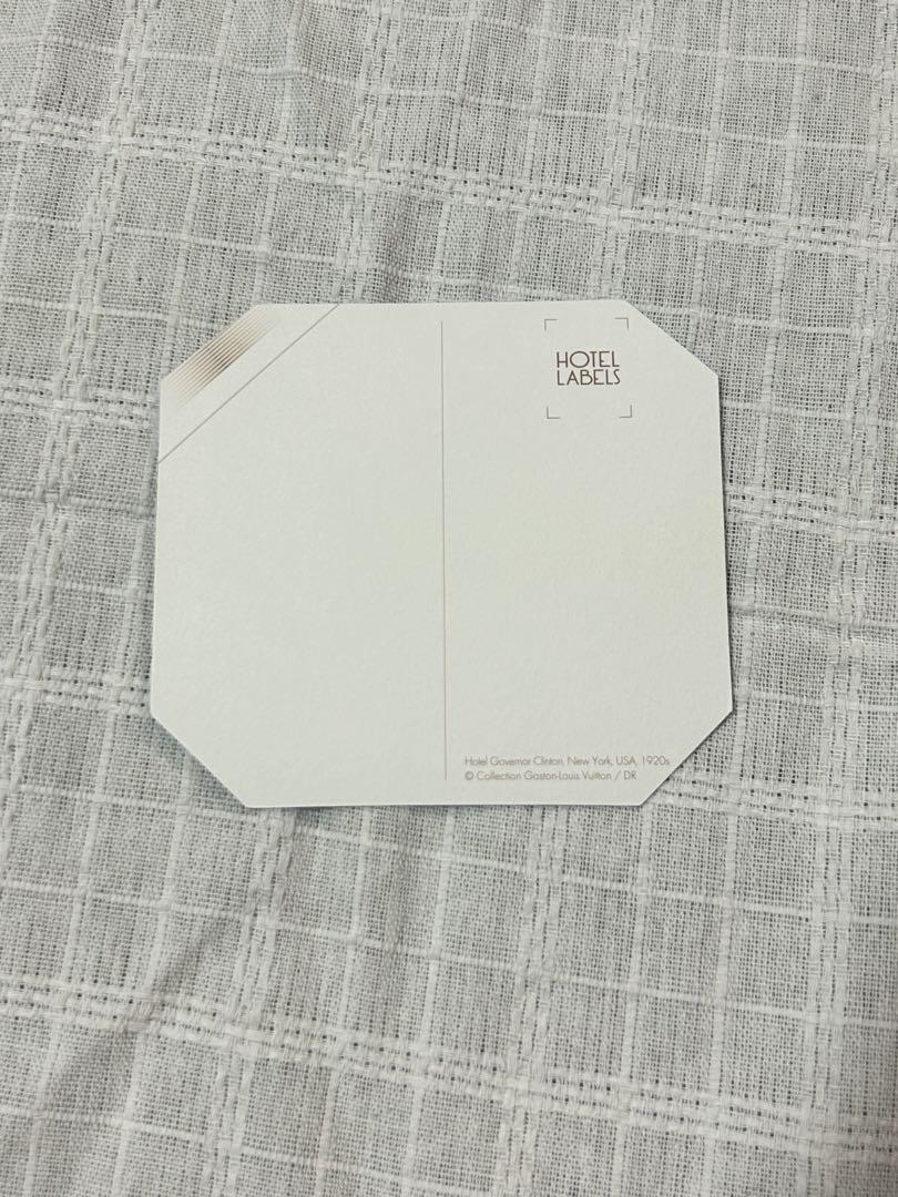 ルイヴィトン HOTEL LABELS POSTCARDS BOX