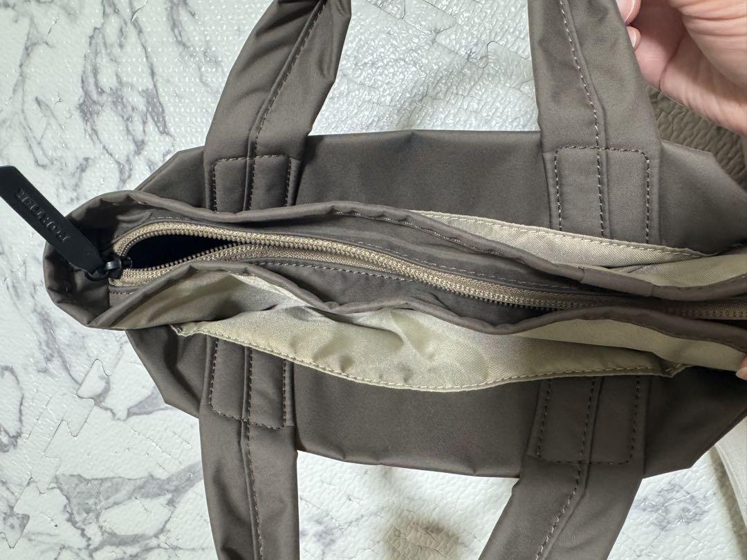 PORTER ムーストートバック グレージュ