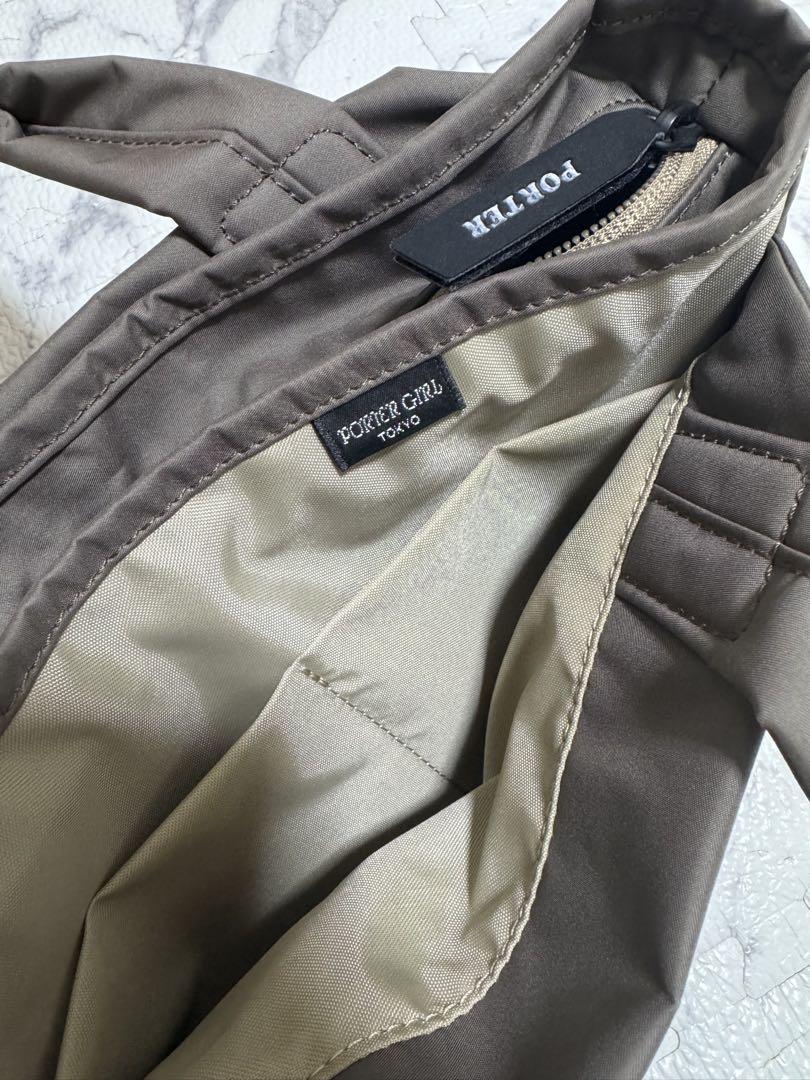 PORTER ムーストートバック グレージュ
