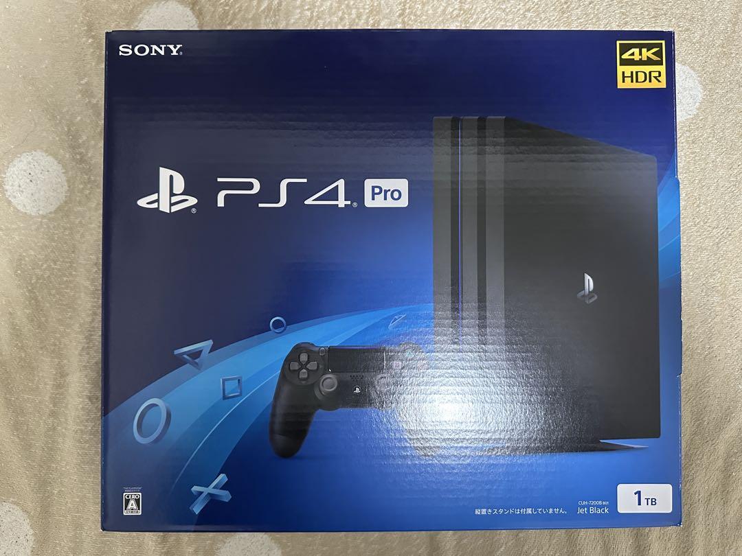 プレイステーション4 PS4 Pro SSD1TB換装済 CUH-7200B