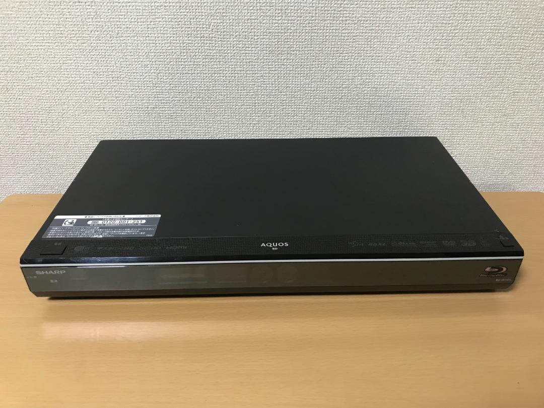 シャープ ブルーレイレコーダー 「BD-W1100」 動作品