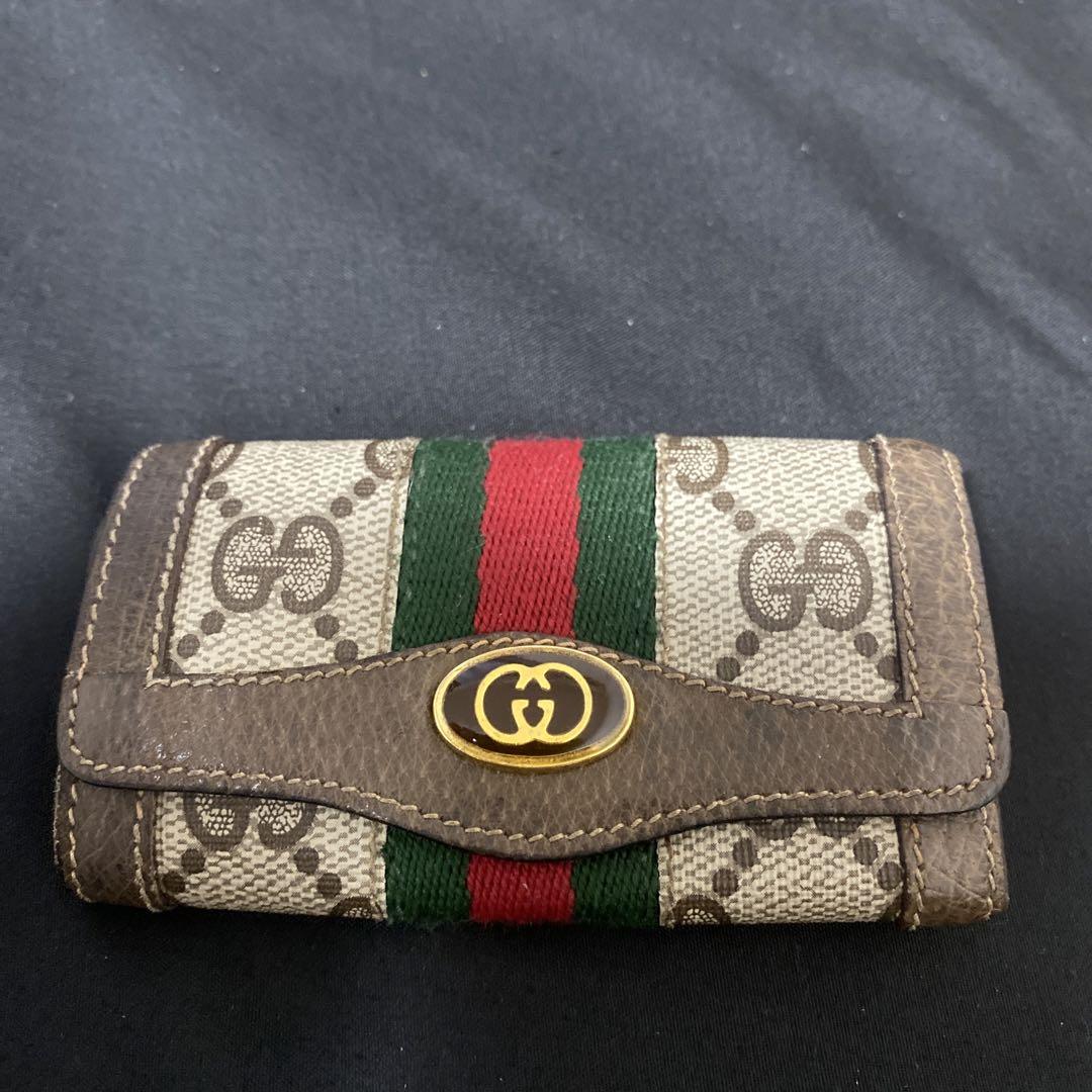 GUCCI ６連キーケース　シェリーライン