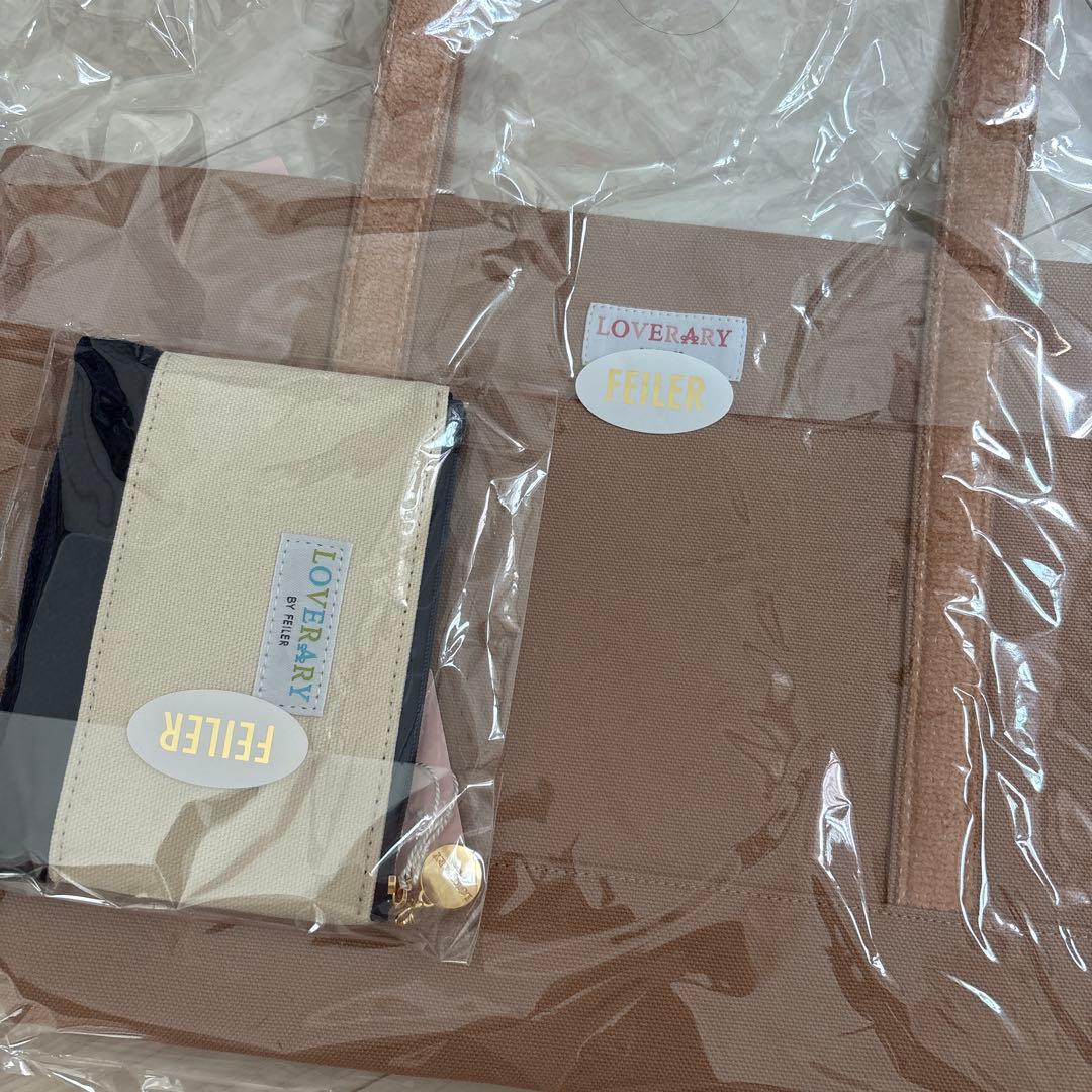 新品　ラブラリー　ワッペントートバッグ　オールドテディ　ワッペンポーチセット