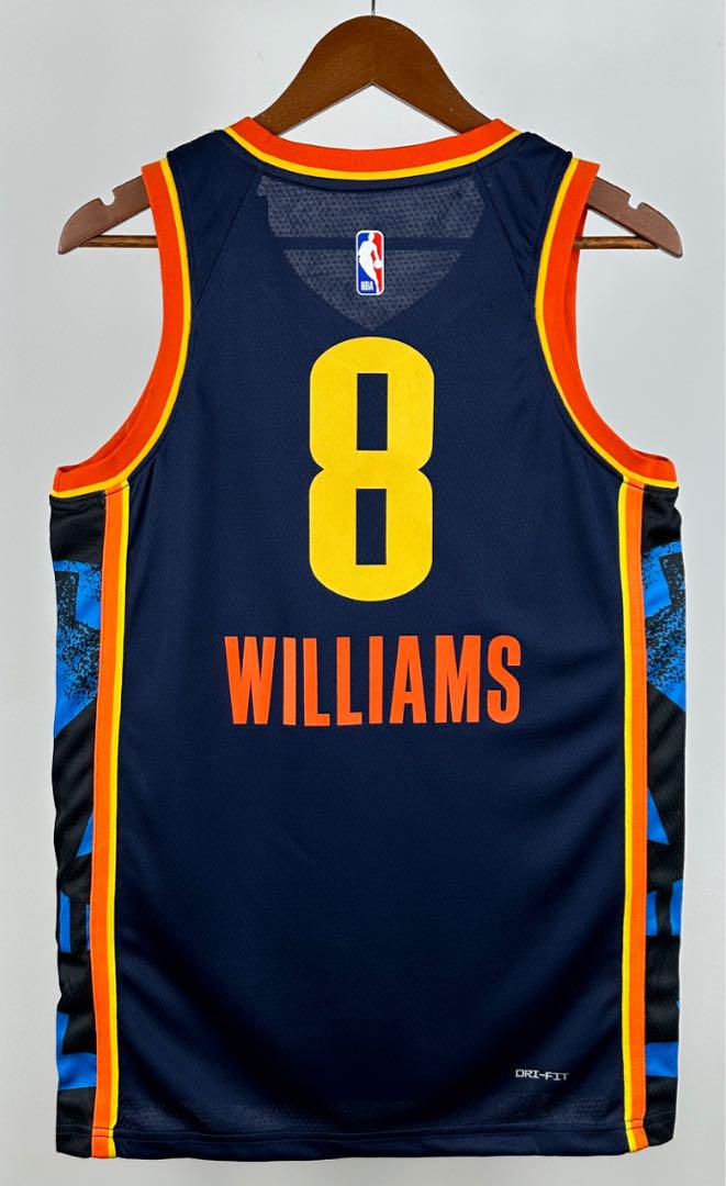Jalen Williams OKCゲームジャージ(2025City)