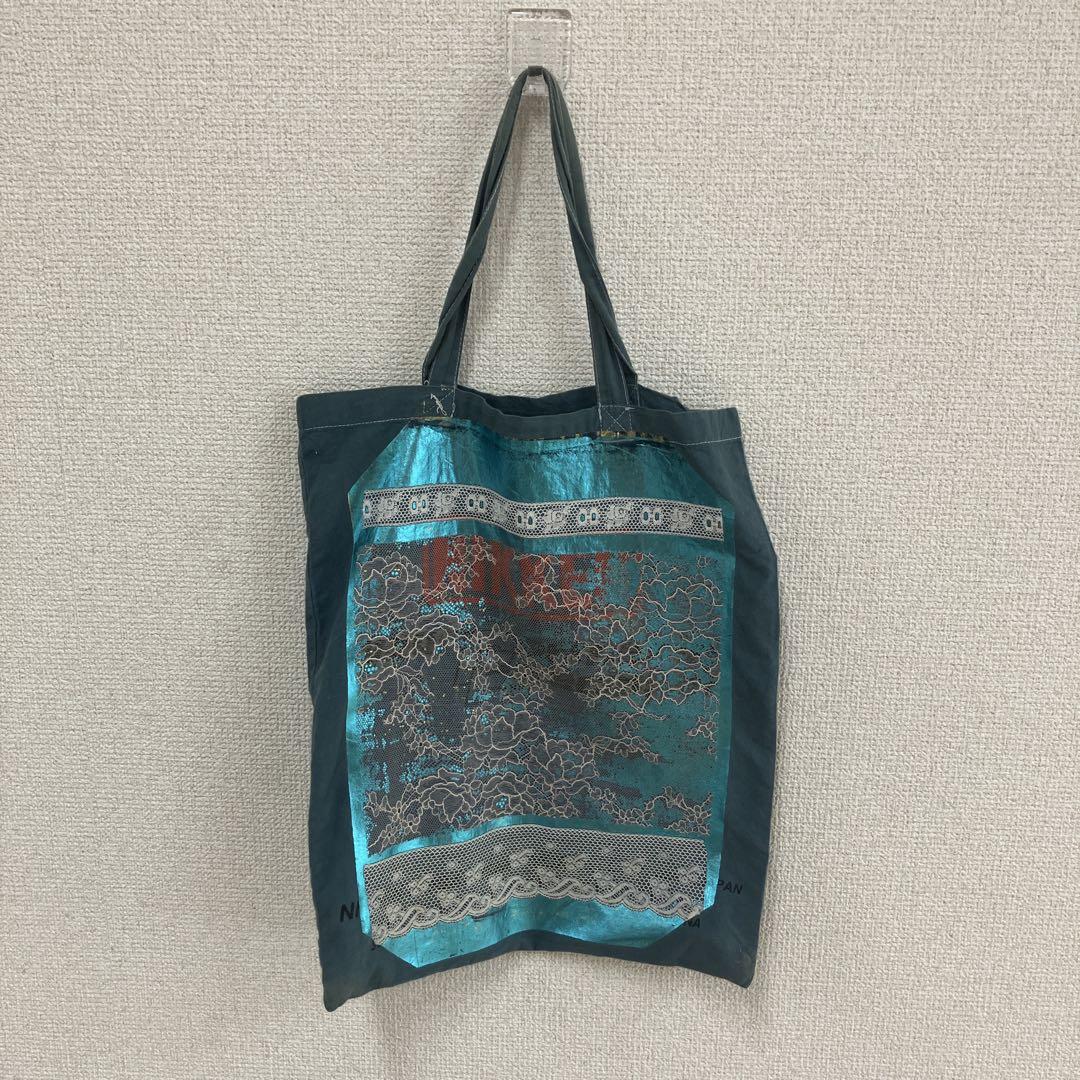yuki fujisawa Foil tote bag リメイクトートバッグ