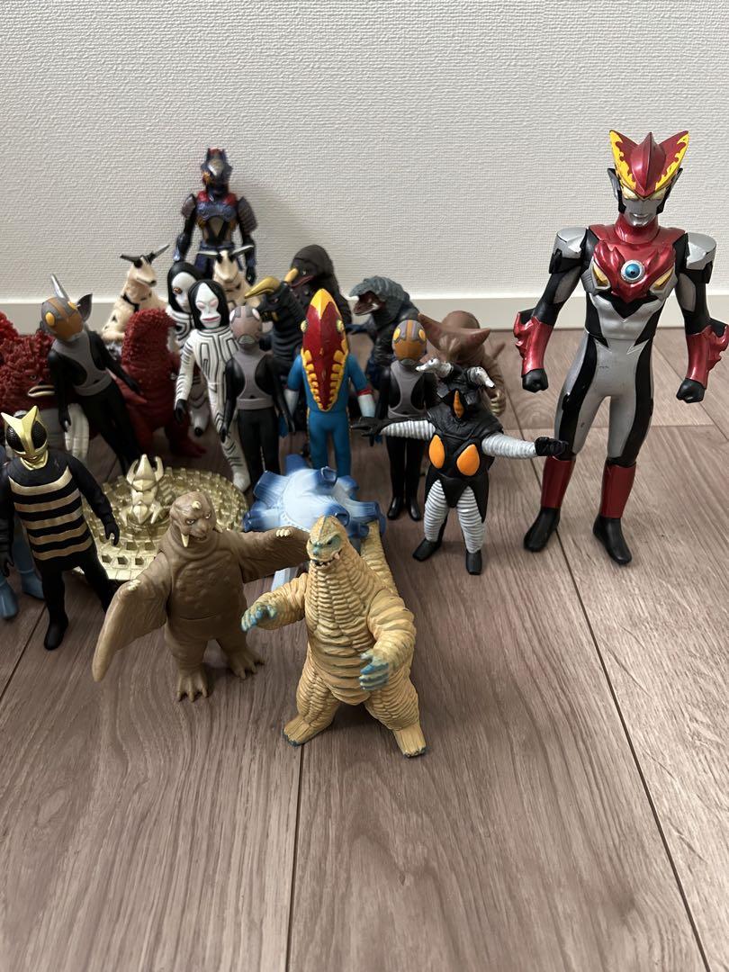 ソフビ　ウルトラマン　ウルトラ怪獣