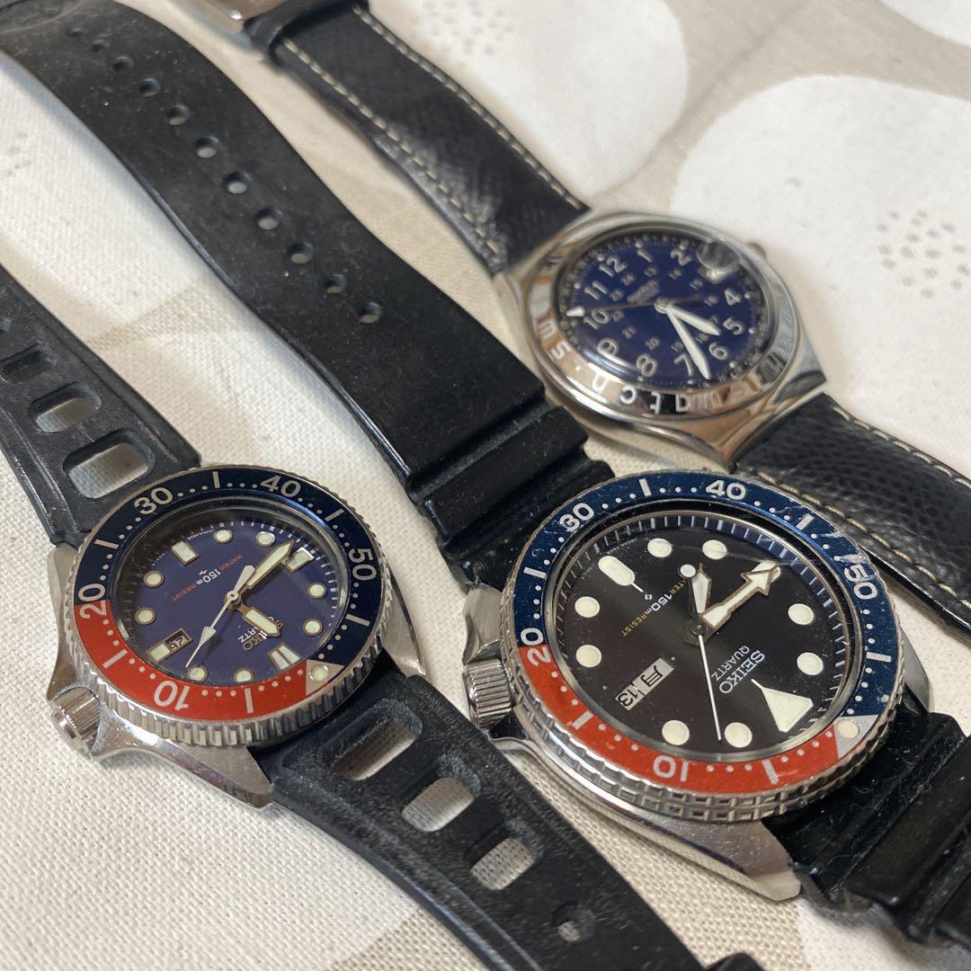Seiko Scuba 150m クオーツ カレンダー 画像3