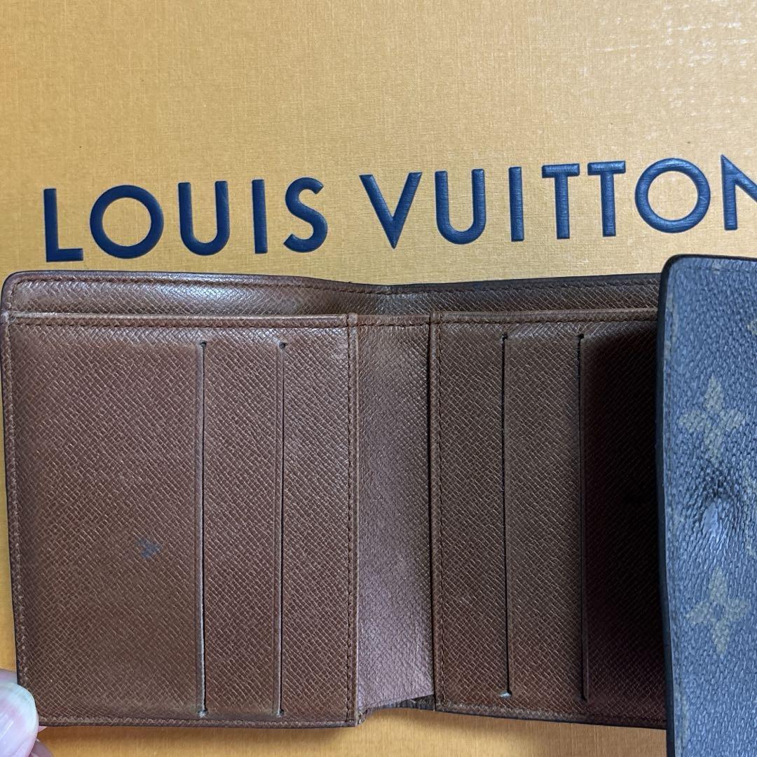 LOUIS VUITTON ルイヴィトン　二つ折り財布 モノグラム
