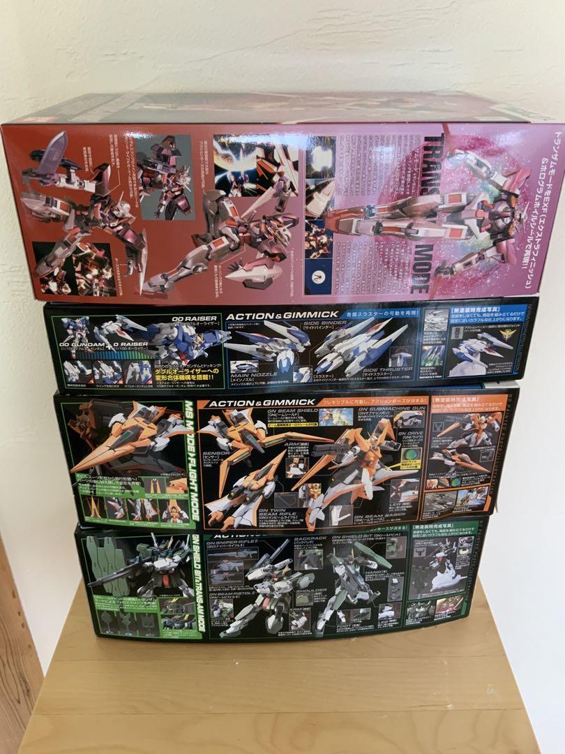 HGガンダム00 1/100 4点セット