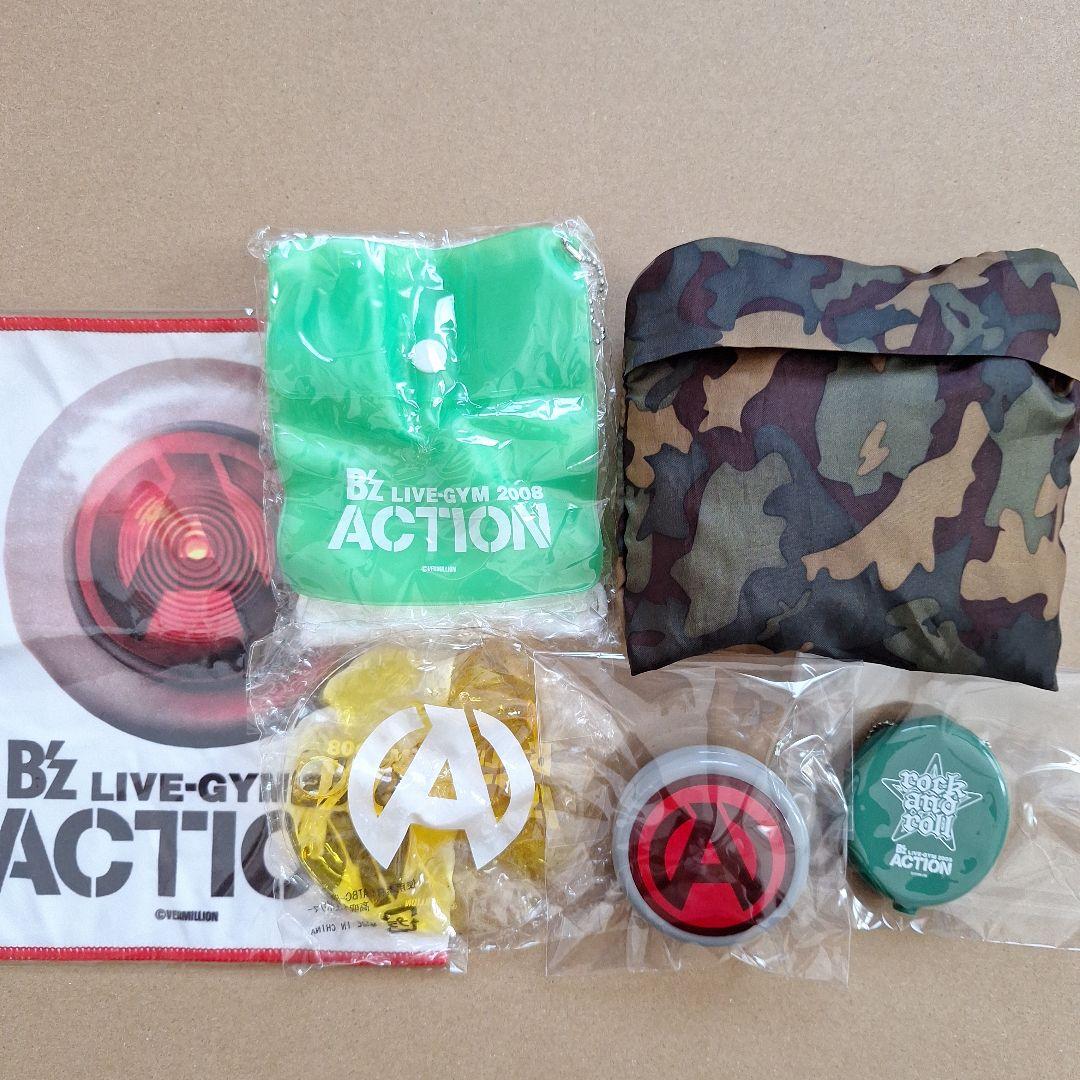 【tomchan】B'z/LIVE-GYM 2点セット B'z LIVE-GYM 2008 ACTION グッズセット - メルカリ