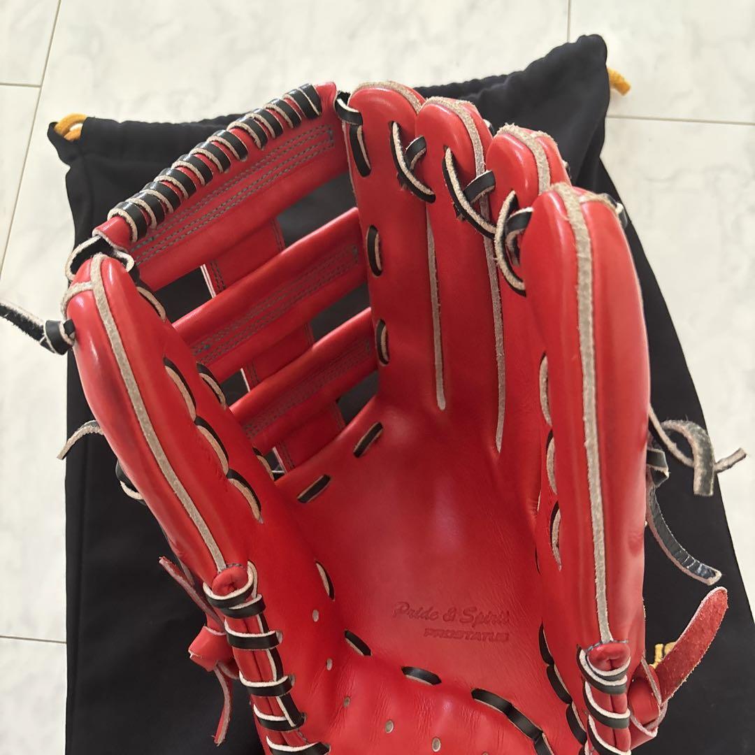 未使用品 ZETT 硬式 グローブ プロステイタス 外野手用 値下げ