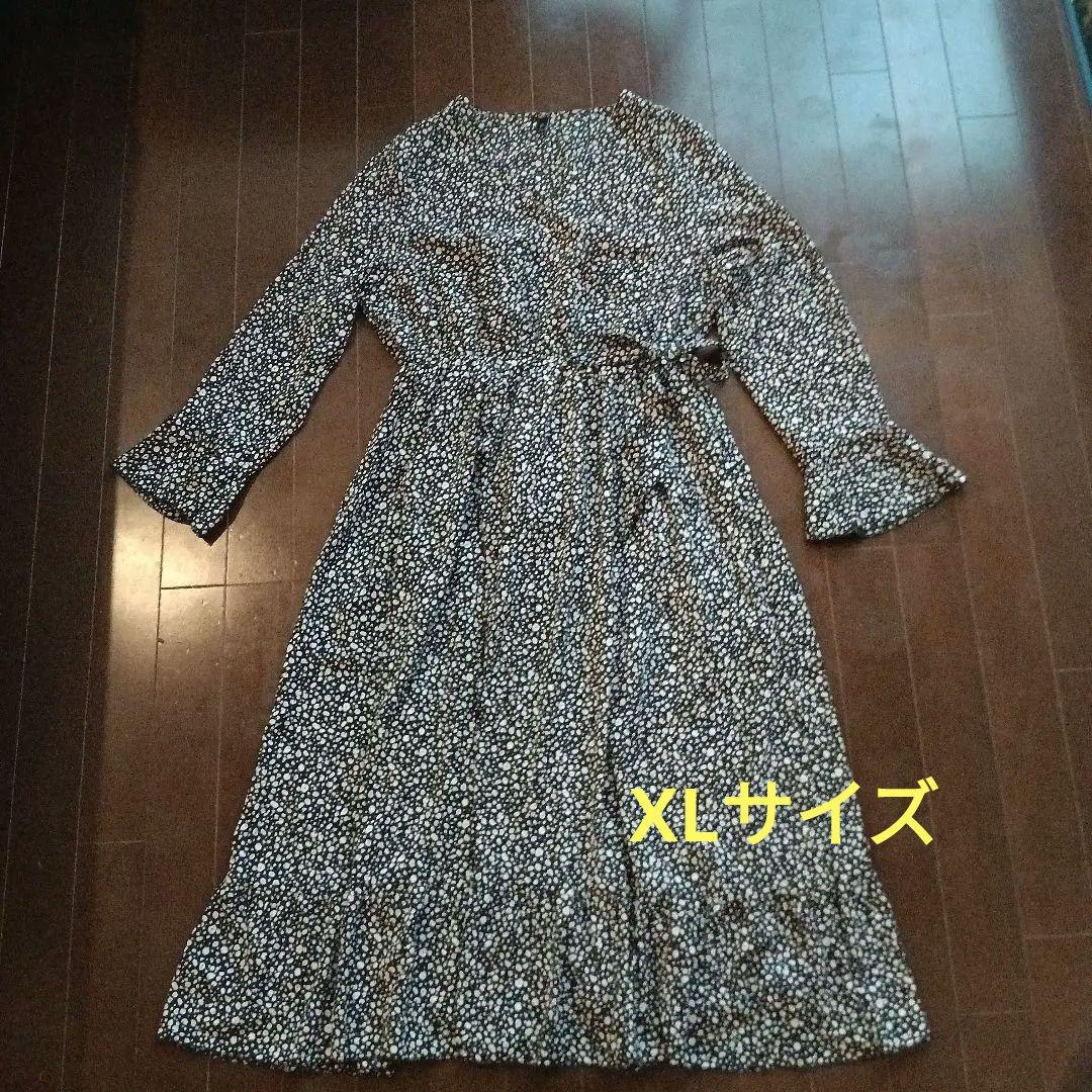 カシュクールワンピース サイズXL