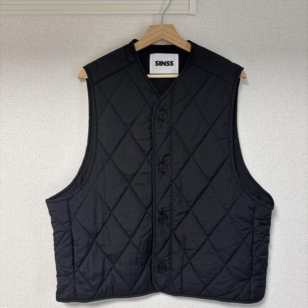 お歳暮 SINSS Quilted メルカリ - vest/キルティングベスト トップス