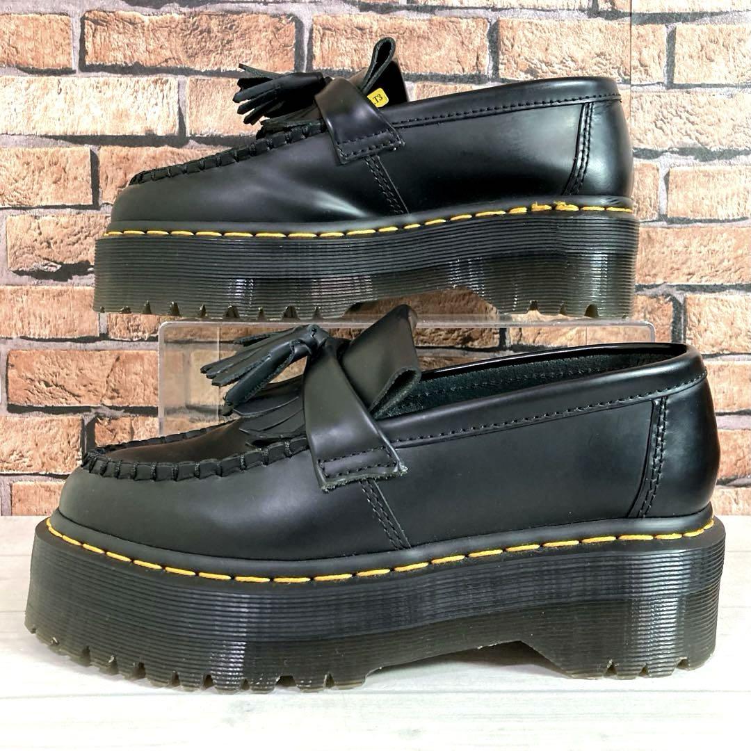 極美品■ドクターマーチン■タッセルローファー✨エイドリア クアッド 厚底