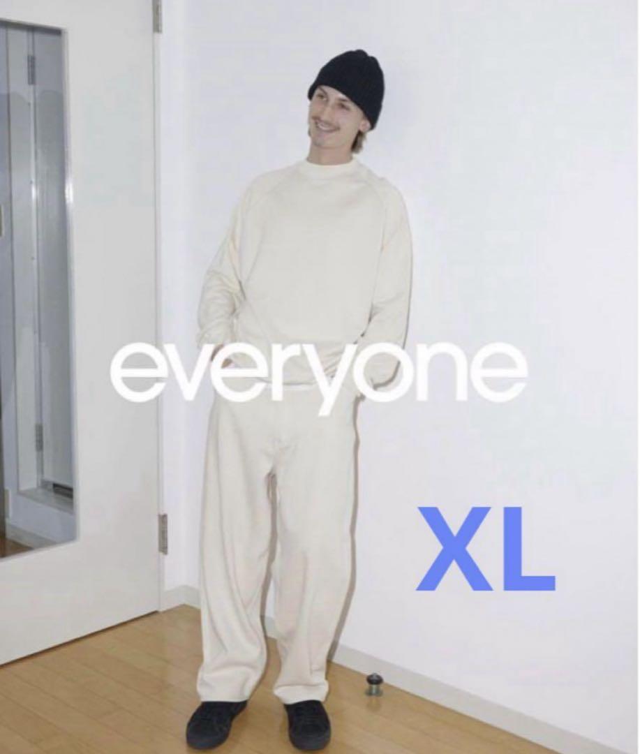 新品 everyone cotton crew neck sweatshirt