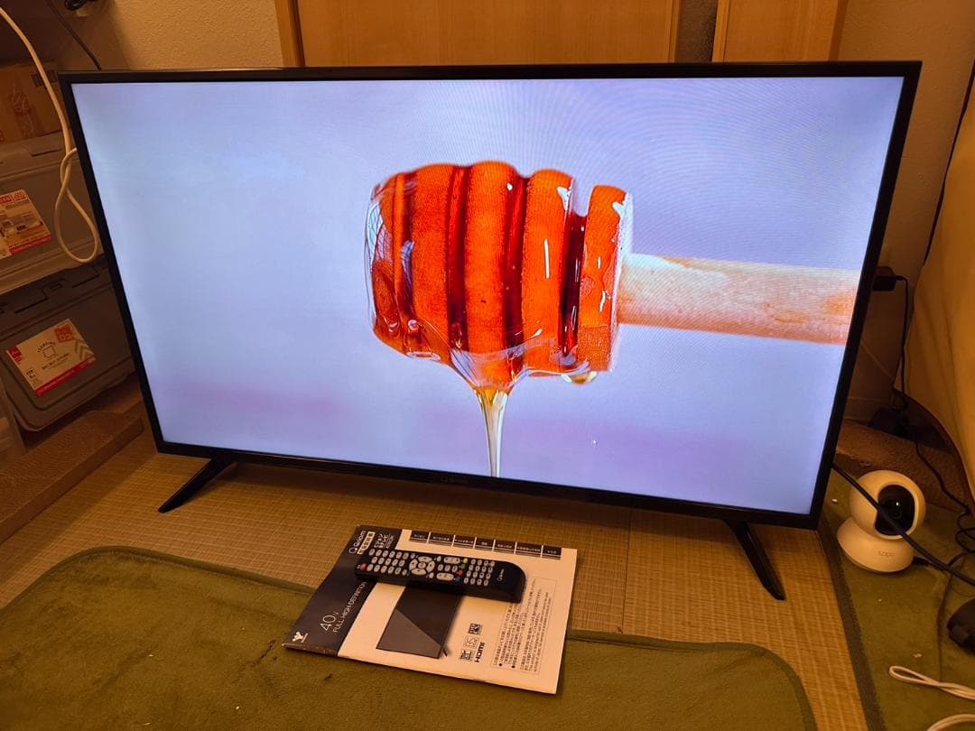 2022年製! Qriom 40型 テレビ QRT-40W2K フルハイビジョン