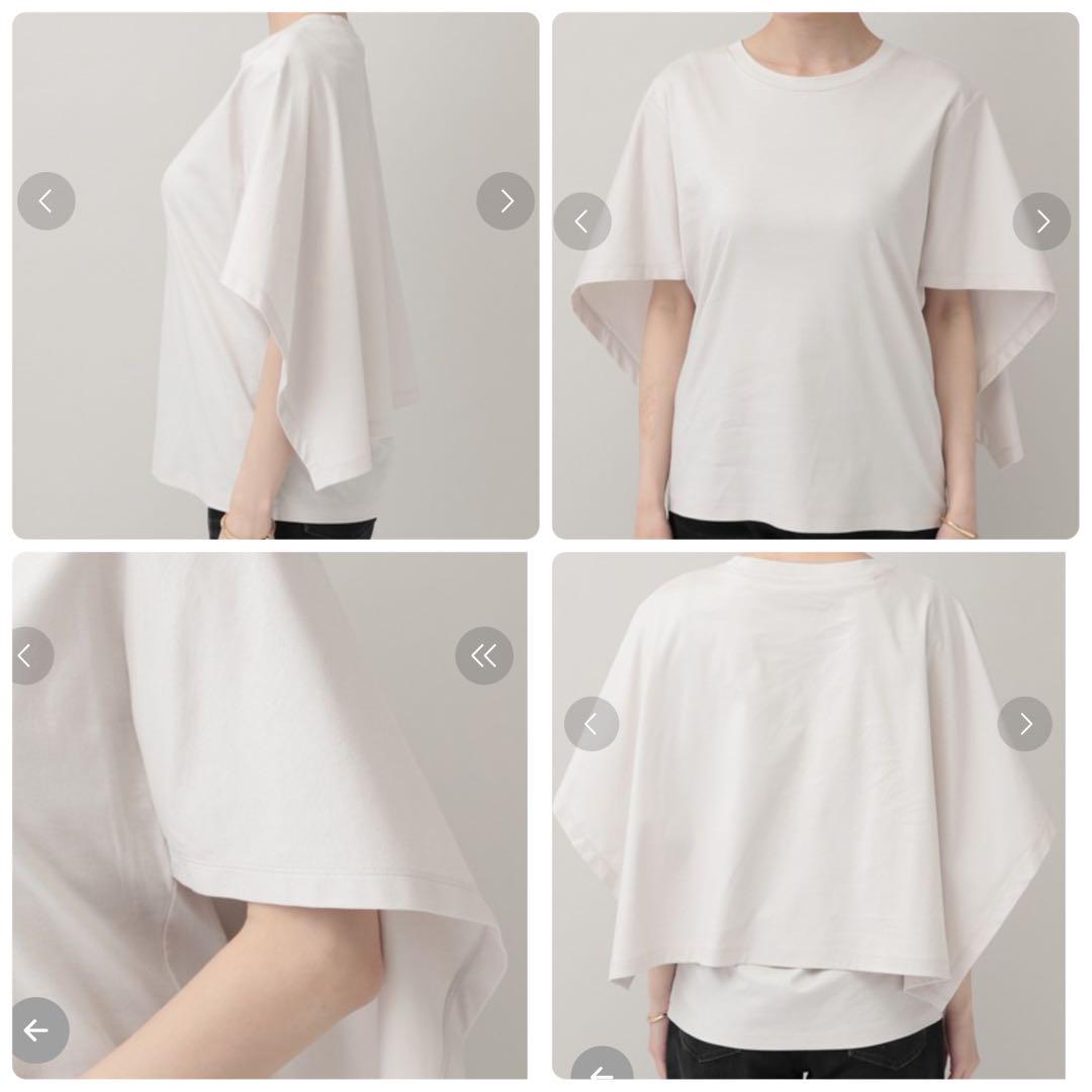 Curensology カレンソロジー ケープTシャツ プルオーバー カットソー