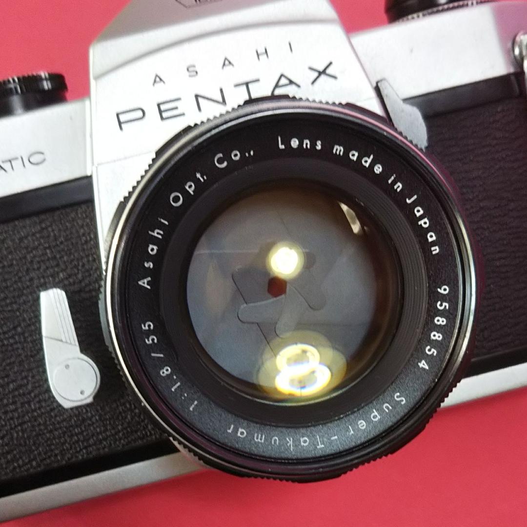 フィルムカメラ「動作品」 ペンタックス SP ×前期型タクマー55mmF1.8