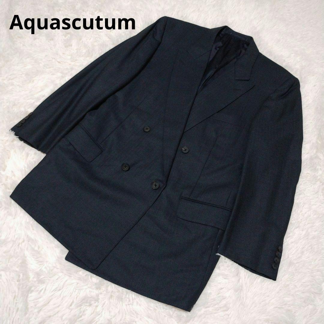 『Aquascutum』アクアスキュータム(104BB7)テーラードジャケット