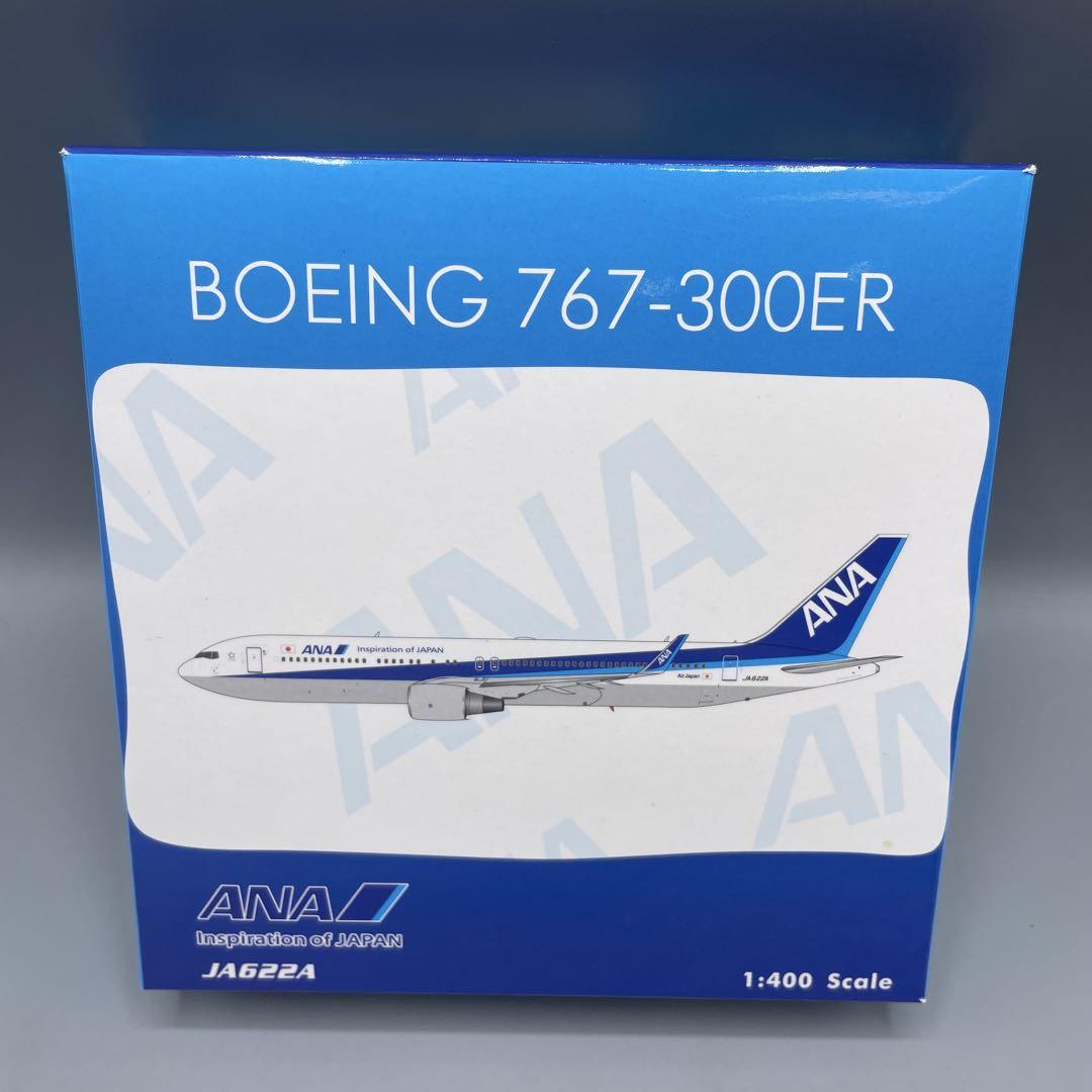 ANA　ボーイング767−300ER　1/400スケール　JA622A 1/400 ANA BOEING 767-300ER JA622A - メルカリ