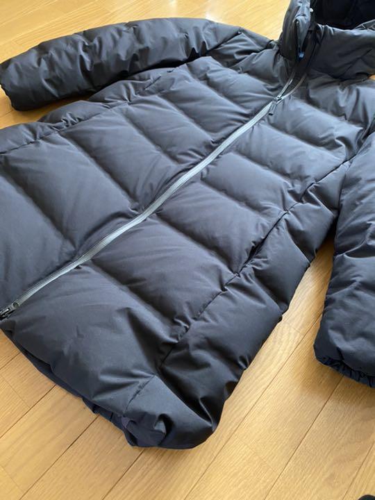 ユニクロ 3XL ブラック 0G47R-m77434810816 シームレスダウンコート 超激安得価