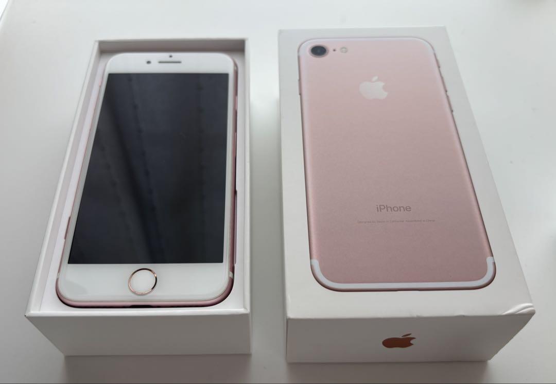 Apple iPhone 7 128GB ローズゴールド 本体
