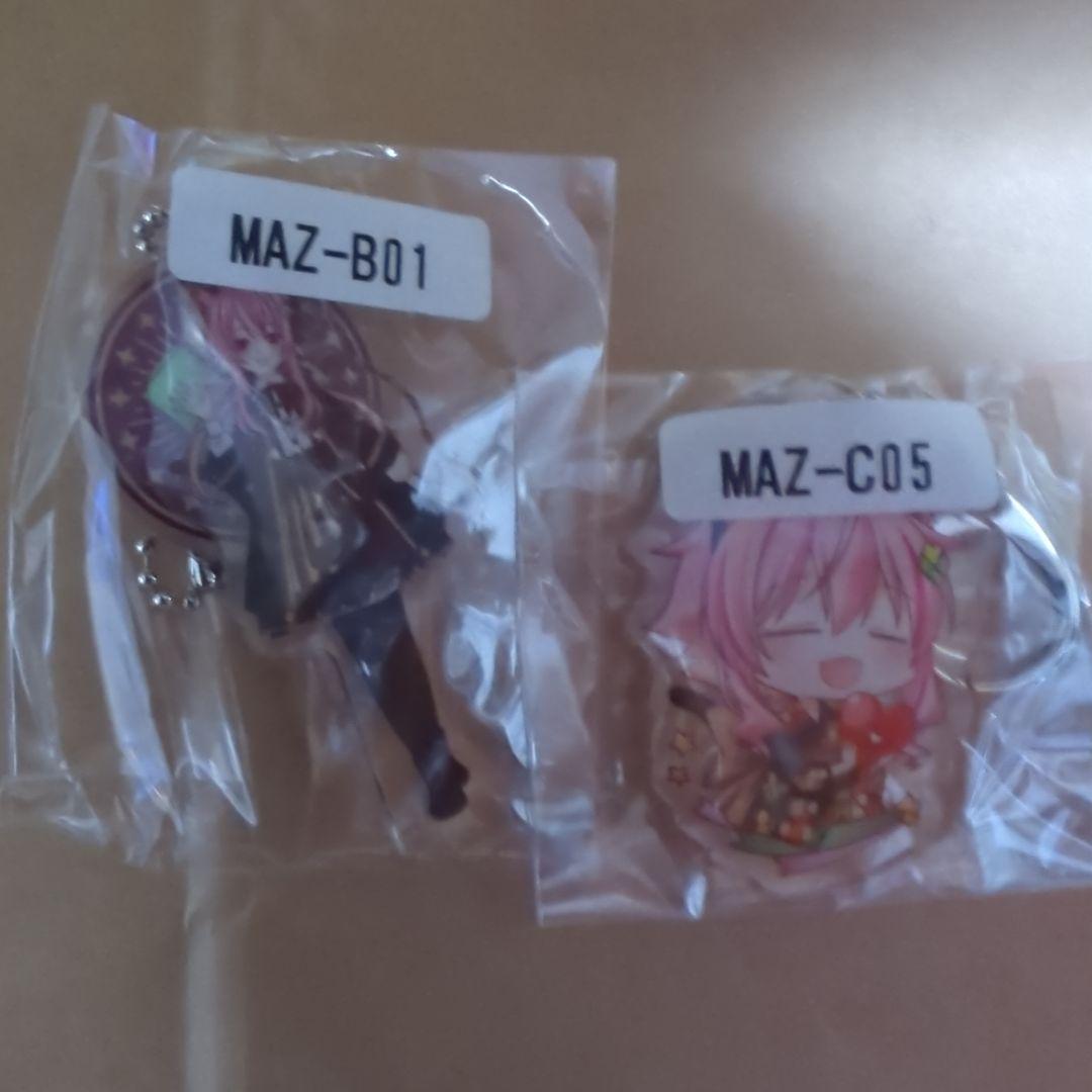 みあぞー×ウェブポン オンラインくじ アクスタ+缶バッチセット