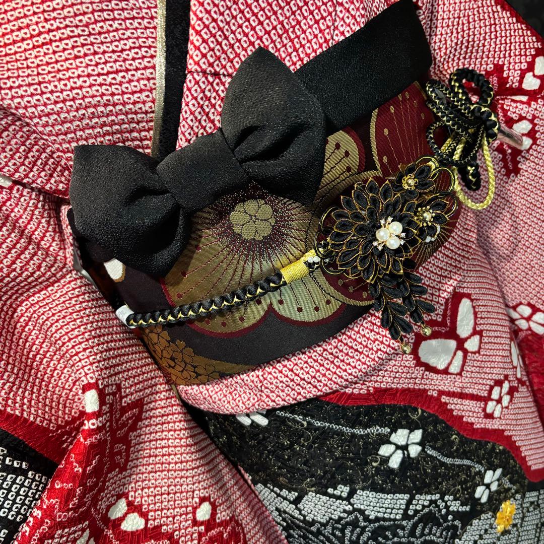 美品 総絞り 染分け 金駒刺繍 手絞り 逸品 振袖 フルセット 振り袖 美品 総絞り 染分け 金駒刺繍 手絞り 逸品 振袖 フルセット 振り袖