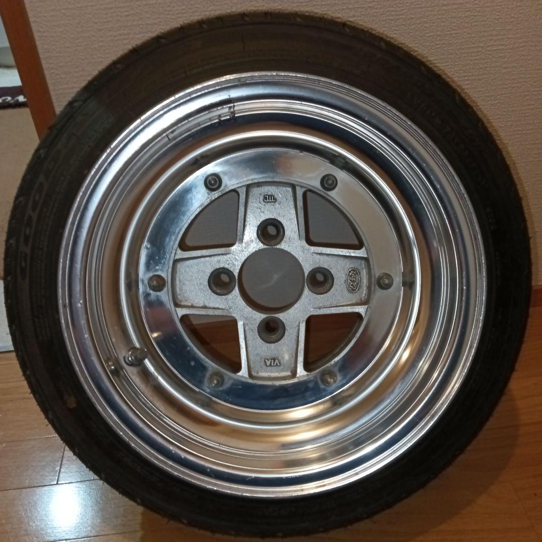 13インチ アルミホイール GOODYEARタイヤ付き。