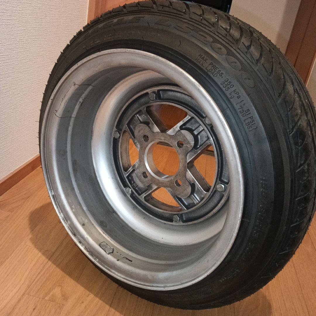 13インチ アルミホイール GOODYEARタイヤ付き。