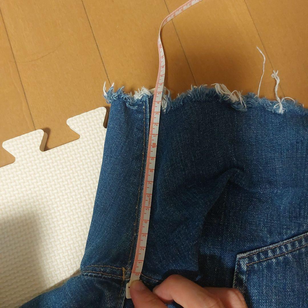 リーバイス　505　シングル　カットオフ