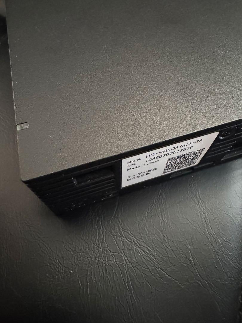 バッファロー HD-NRLD4.0U3-BA 外付けハードディスク HDD4TB バッファロー HD-NRLD4.0U3-BA 外付けハードディスク HDD4TB