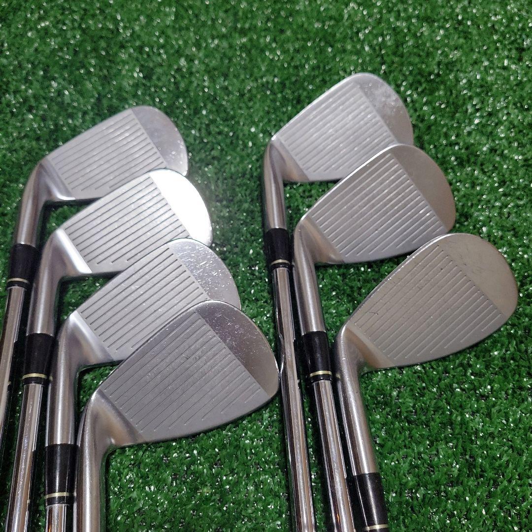 ミズノ JPX E500 FORGED アイアンセット 7本 メンズ S