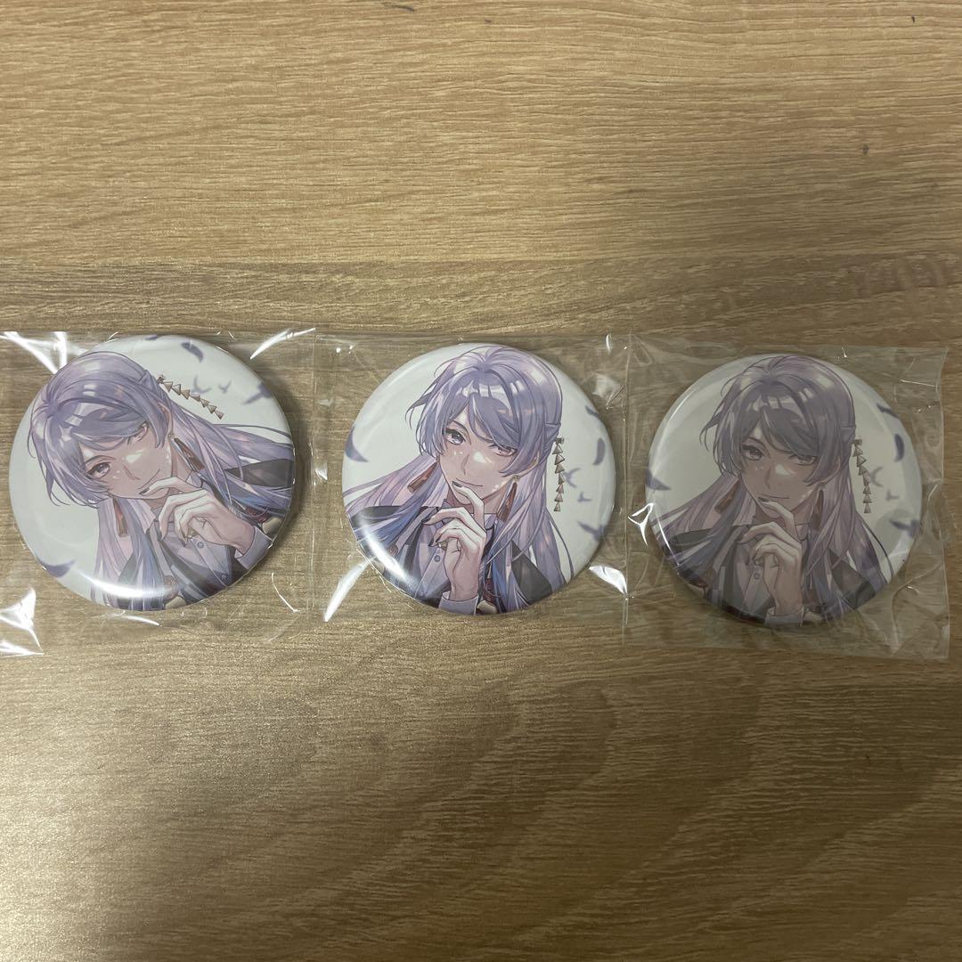 弦月藤士郎 にじさんじ VΔLZ 三華の樂 缶バッジ - メルカリ