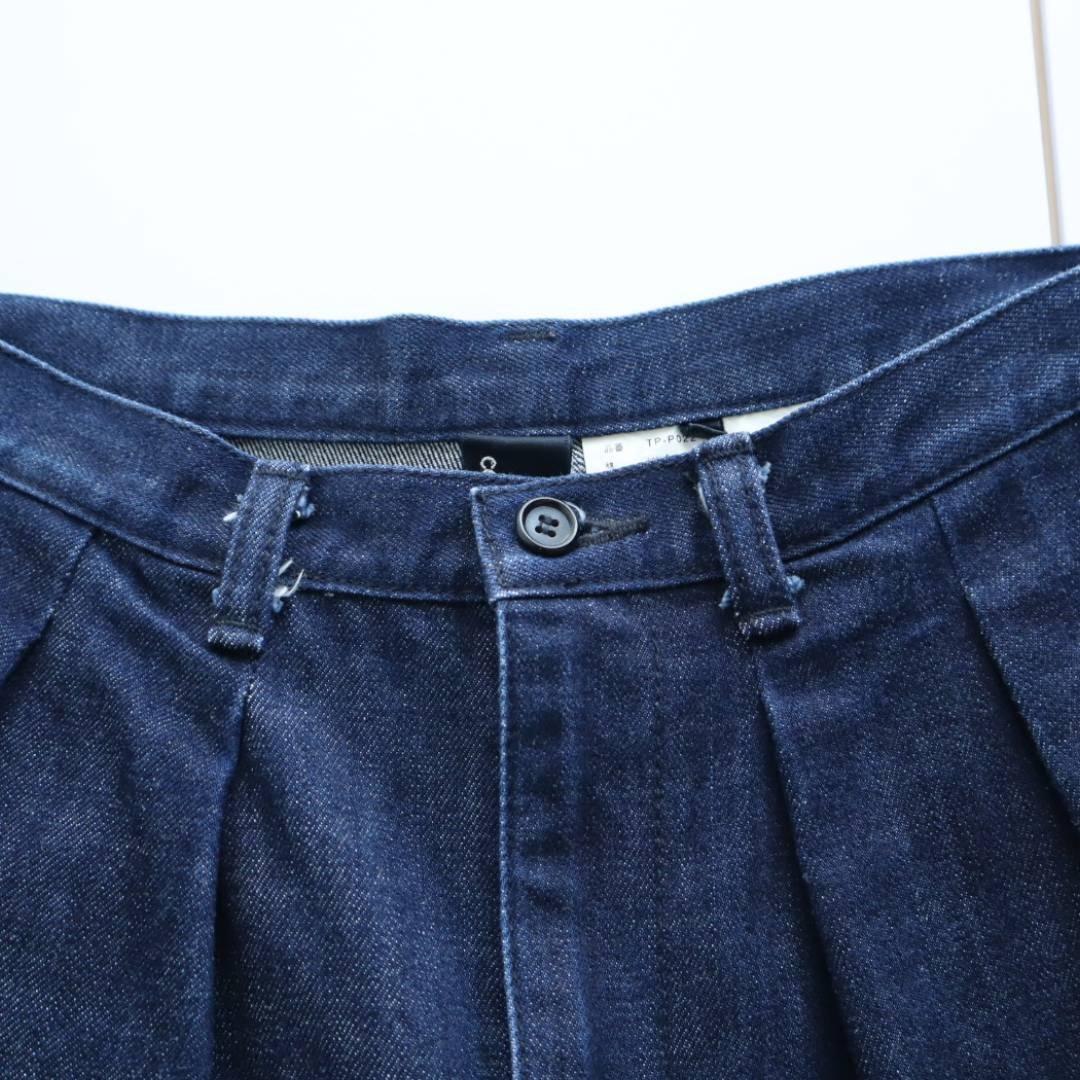 tricot COMME des GARCONS タックデニムパンツ