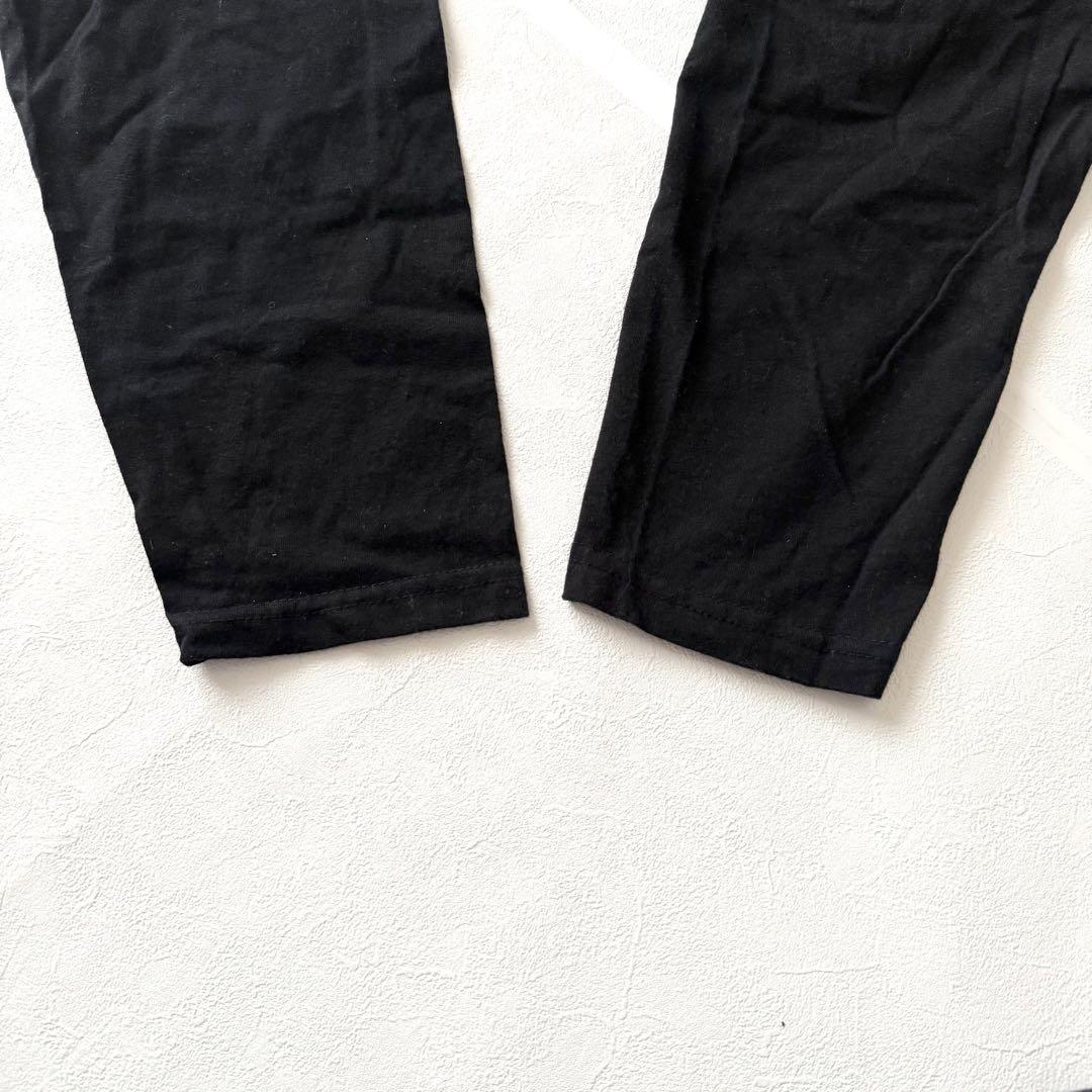 美品 B&C ロングTシャツ ヤマハ YAMAHA アブソルートドラム 黒 L