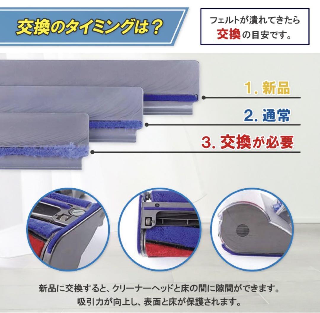 美品　ダイソン純正品 v10ヘッド　ダイソンヘッド ソフトクリーナー