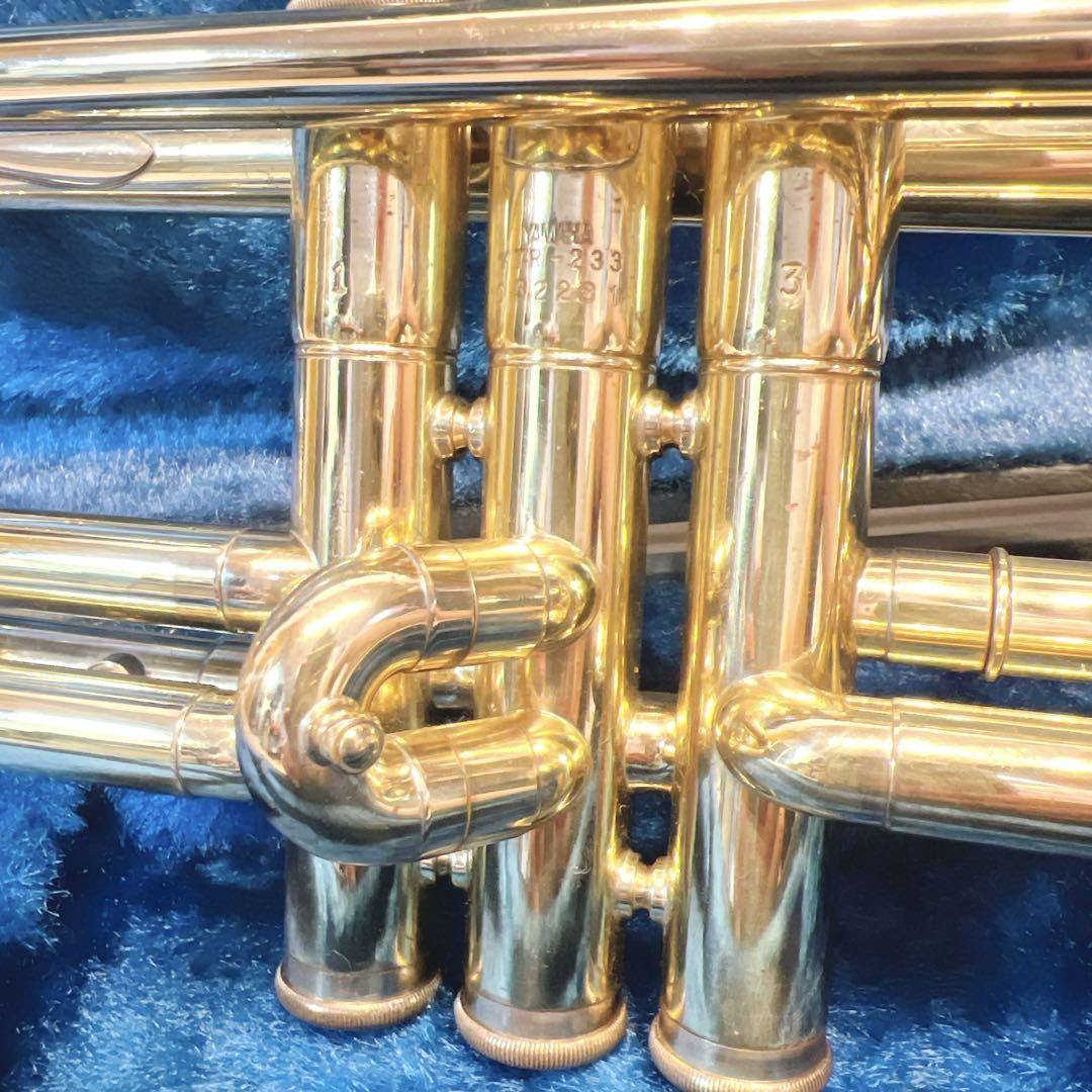 【音出し良好】YAMAHA YTR-233 トランペット ヤマハ