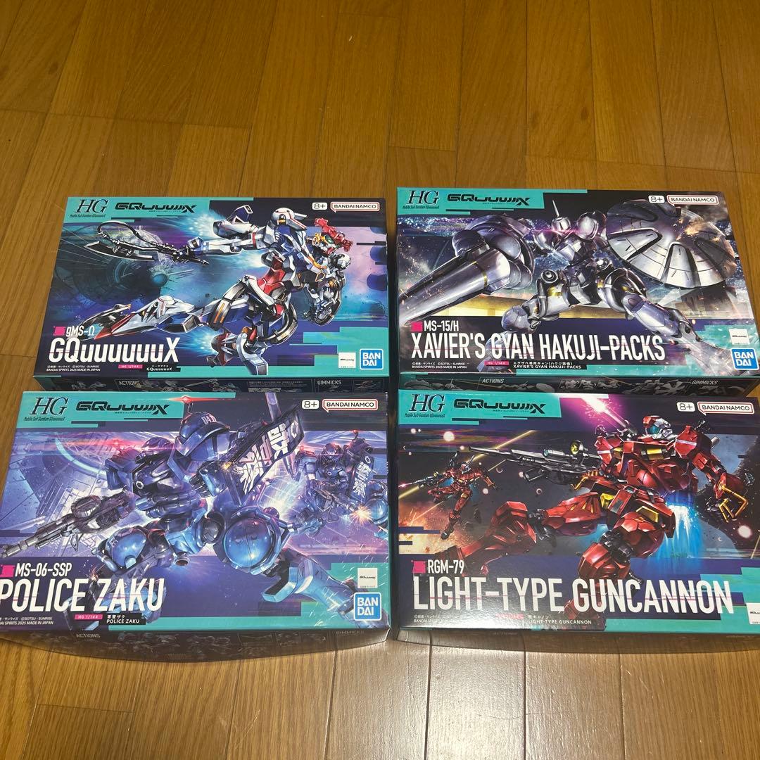 ガンプラ　ジークアクス5機セット