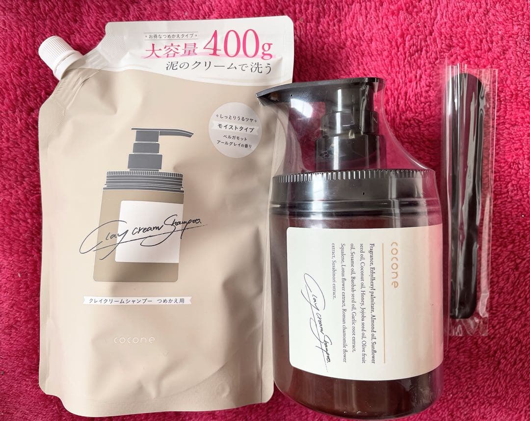 cocone クレイクリームシャンプー