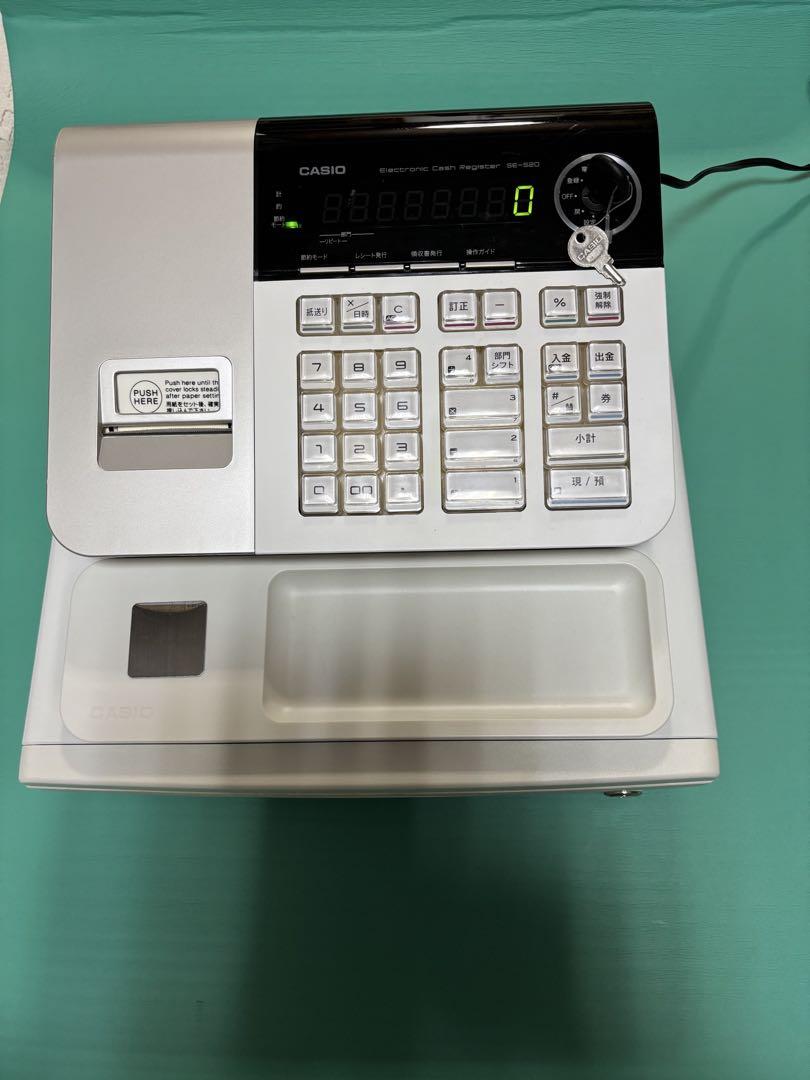 CASIO 電子レジスター SE-S20