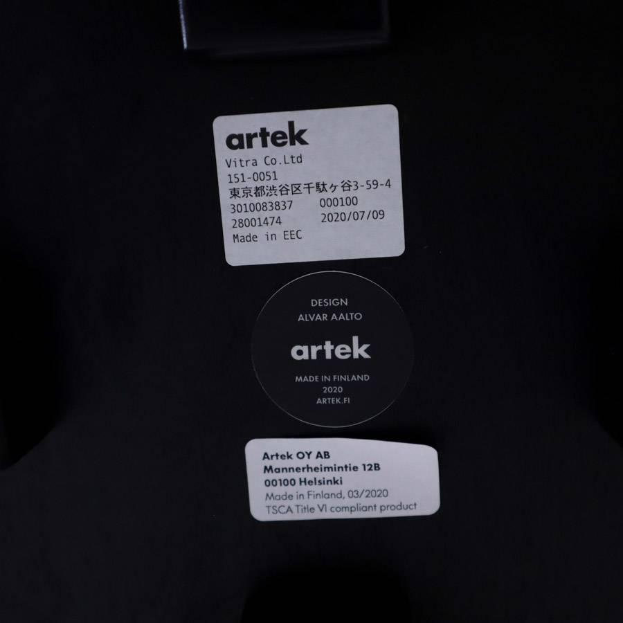 値下げ不可 アルテック 64 ハイスツール ブラックラッカー H75CM ⑥