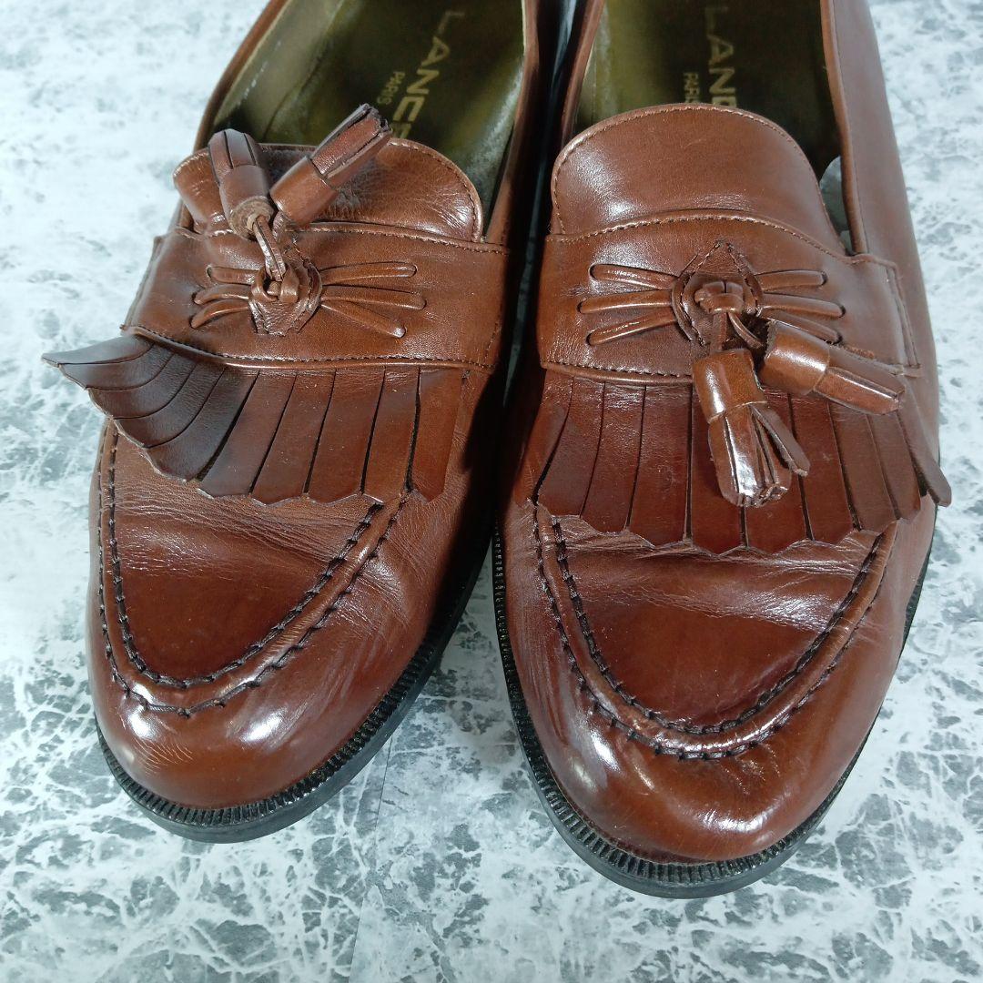 美品✨ランセル LANCEL タッセルローファー ブラウン 24 1/2